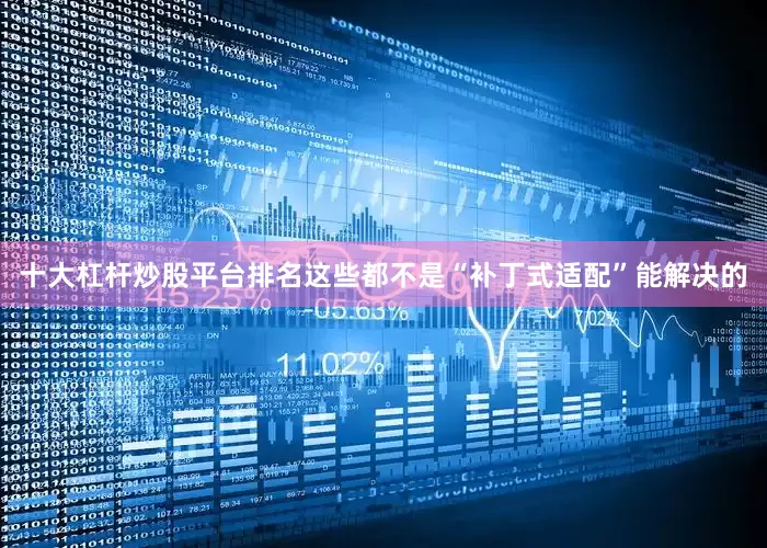 十大杠杆炒股平台排名这些都不是“补丁式适配”能解决的