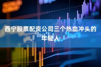西宁股票配资公司三个热血冲头的年轻人
